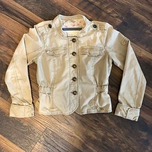 Abercrombie & Fitch Tan Denim Jacket